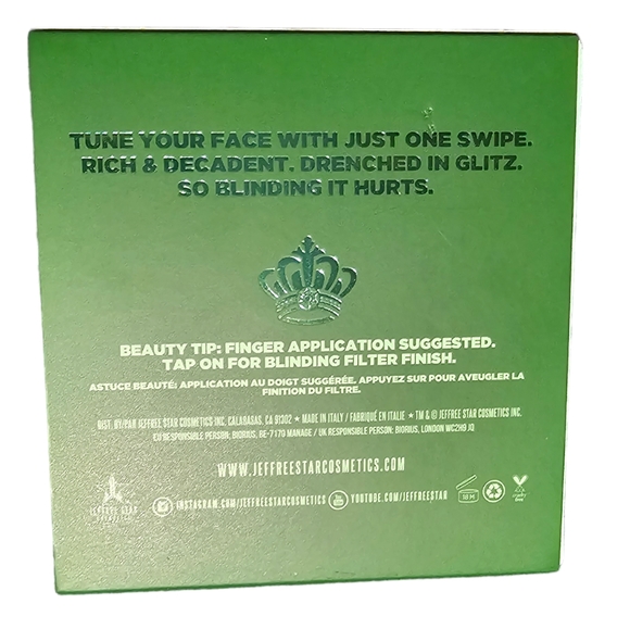 JEFFREE STAR COLD HARD CASH EXTREME FROST GOLD HIGHLIGHTER BLOOD MONEY BRAND NEW - Picture 3 of 4